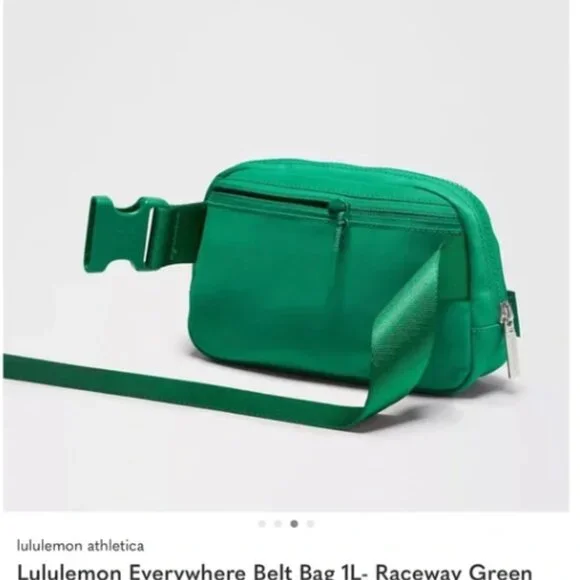 NWT Lululemon Everywhere Belt Bag 1L Green - Picture 3 of 12